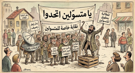 ظاهرة التسول والشحدة - يا متسولين اتحدوا وشكلوا نقابة 